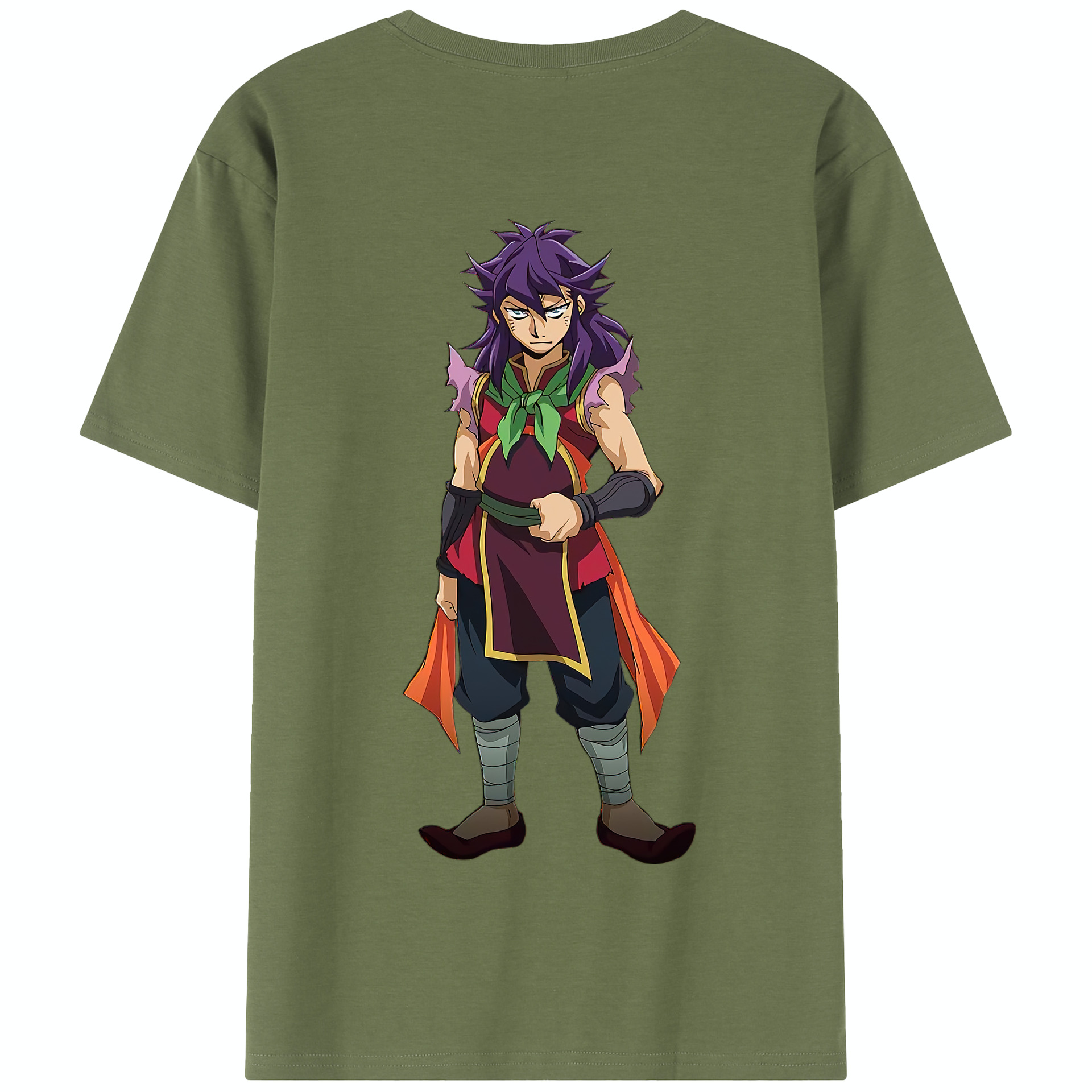 遊☆戯☆王 Yu-Gi-Oh! 綿100％半袖Tシャツ（背面プリント）
